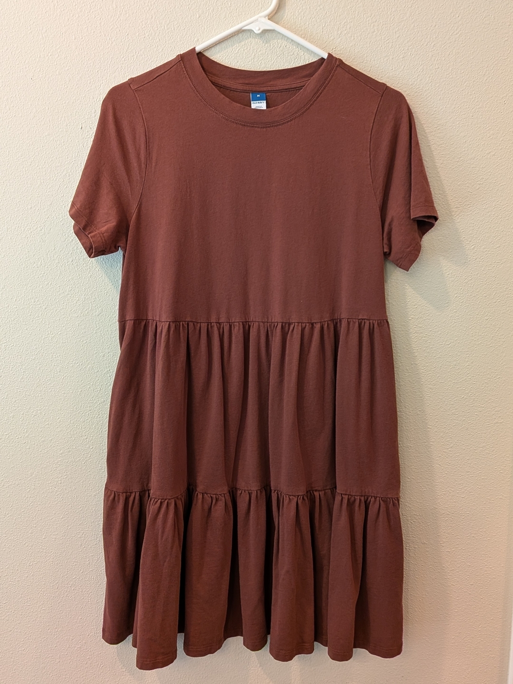 Old Navy Babydoll Dress in Chocolate Brown